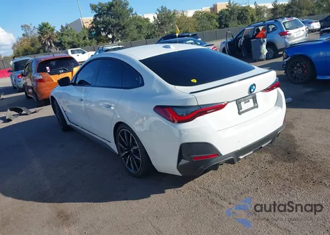 2024 BMW I4 Gran Coupe Edrive35 from USA, damaged, VIN WBY43AW0XRFS79259